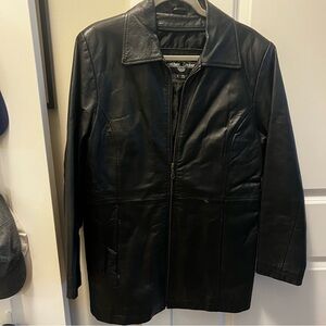 Long Leather Jacket